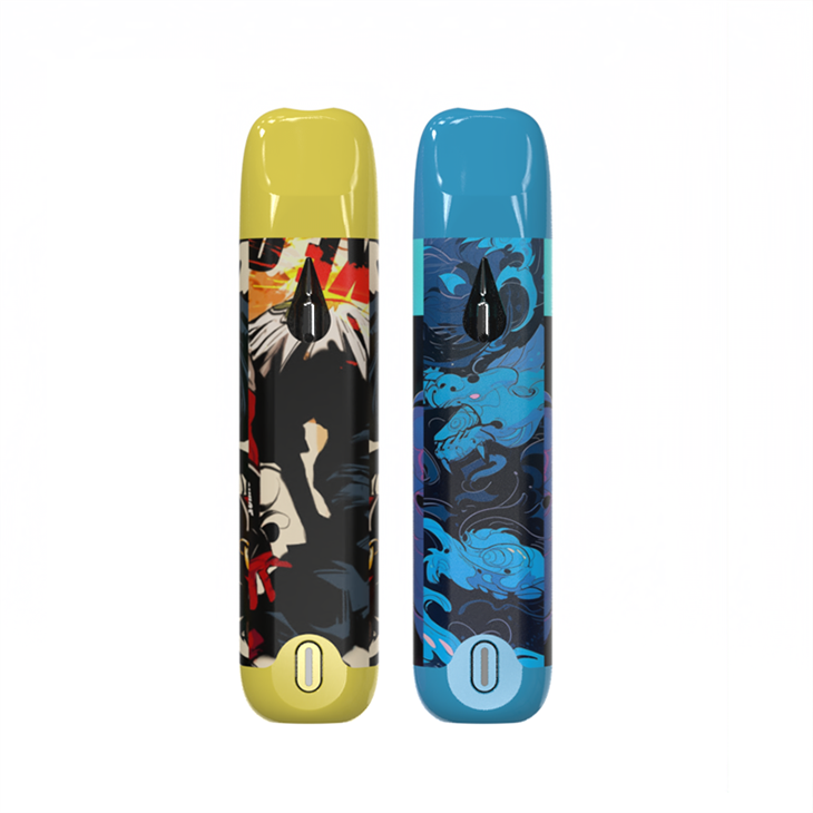 New Ceramic Center Pole Vaporizer Pen Empty E-Cig Device Best Live Resin Disposable Vape Pod