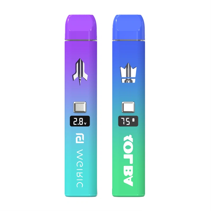 NJ Custom L-aktar Popolari 2ML Vjot Delta 8 Hhc CBD Apparat Vape Żejt Ħoxna Disposabbli Vape Pen Vaporizzatur Manifattur U Fornitur